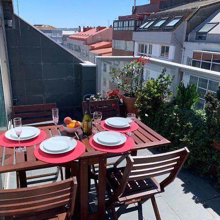 Apartmán Penthouse With Terrace And Views Near Oza'S Beach A Coruña Exteriér fotografie