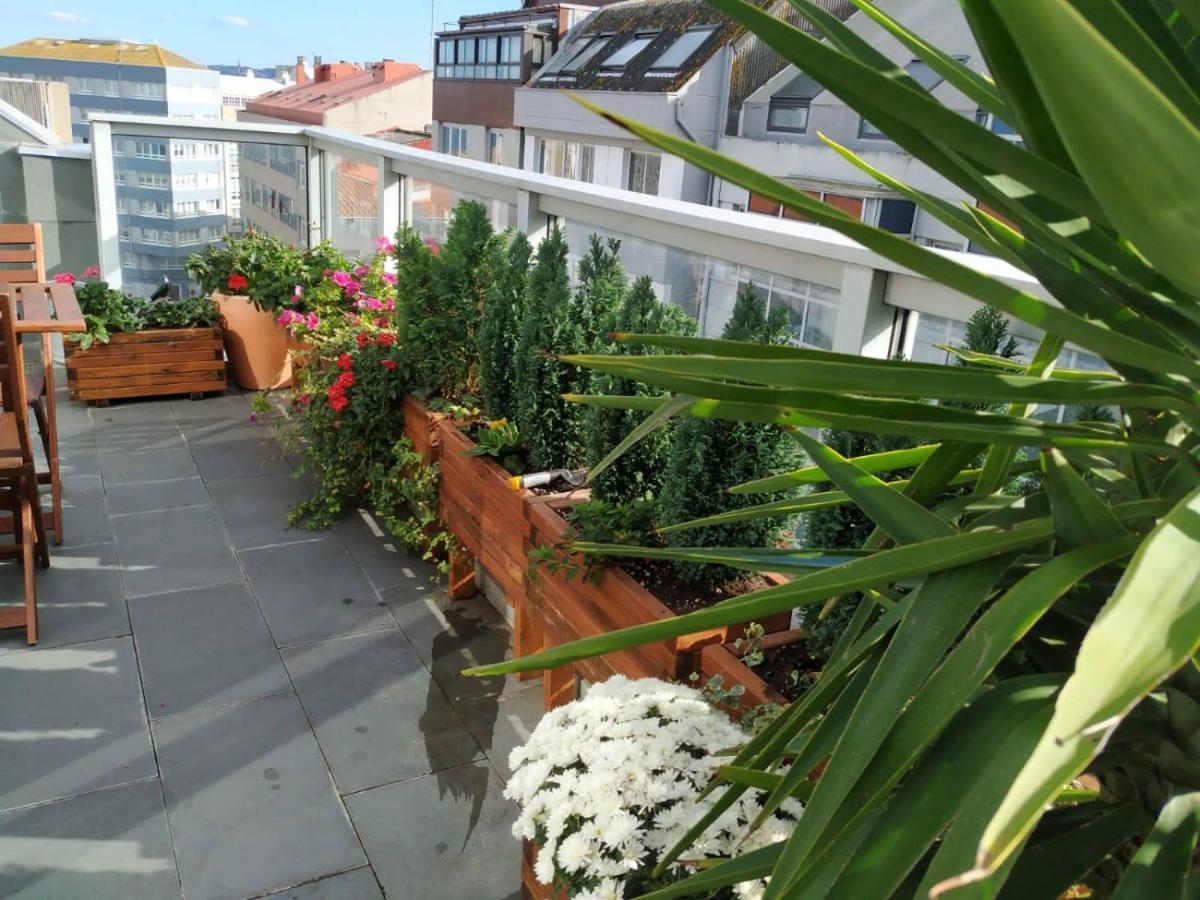 Apartmán Penthouse With Terrace And Views Near Oza'S Beach A Coruña Exteriér fotografie